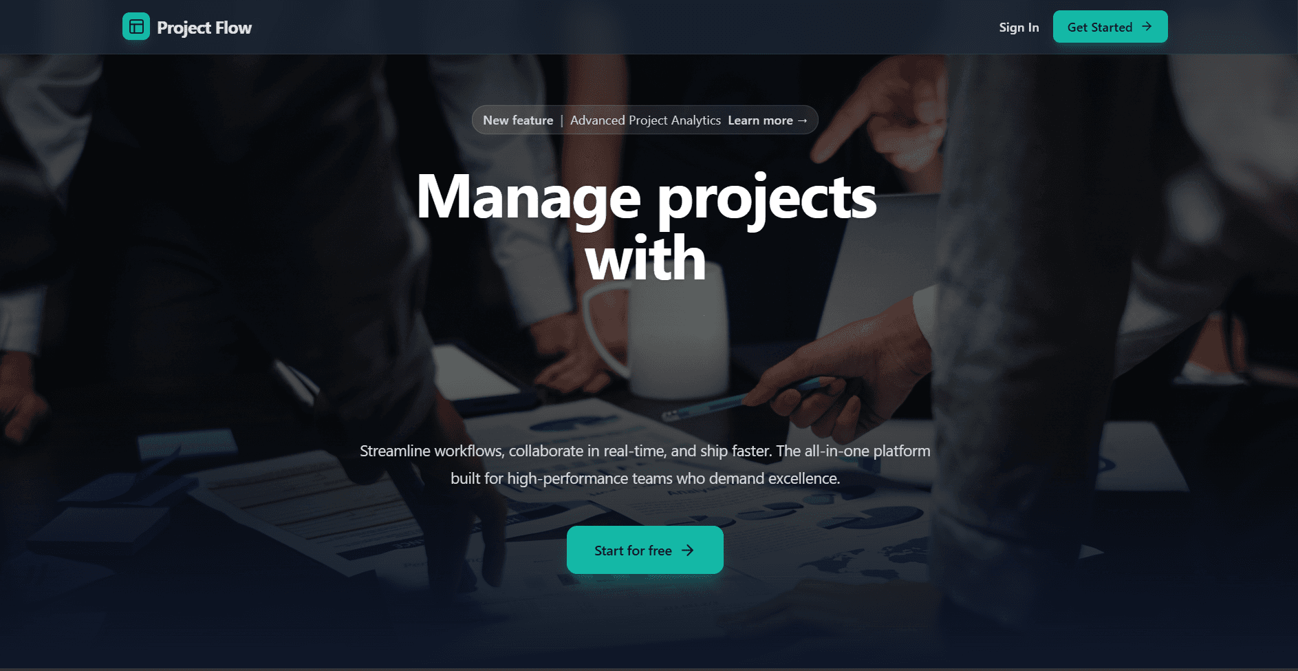 Project Management - Role-Based MERN Platform interface preview